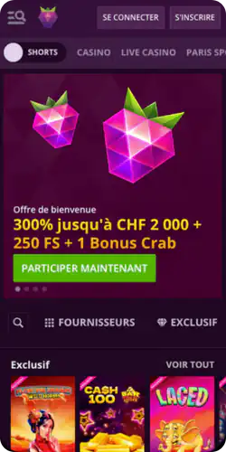 Malina casino 25 Page d'accueil